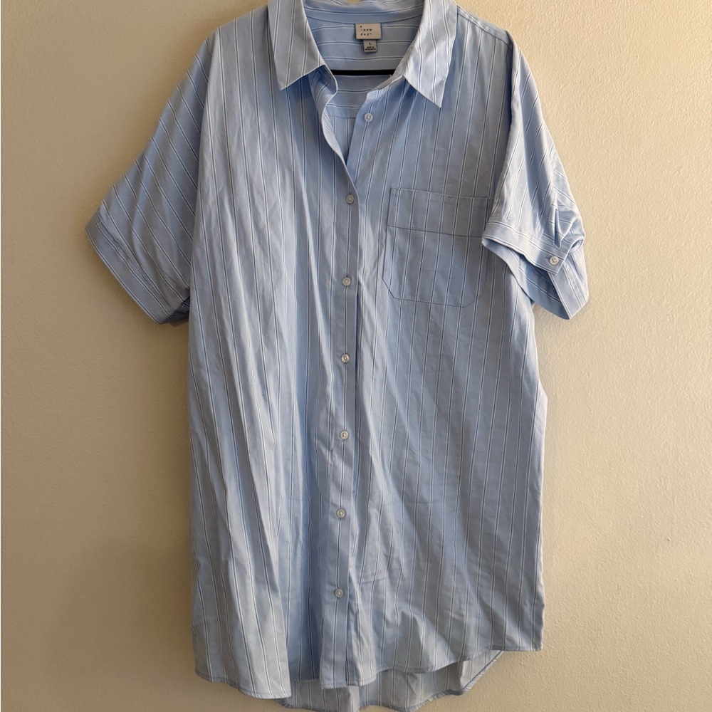 A New Day Button Down Dress